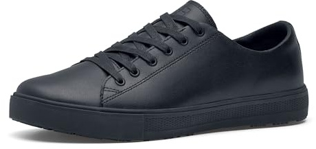 Shoes for Crews Old School Low-Rider IV, Zapatos de Trabajo para Hombres y Mujeres con Suela Antideslizante, Calzado Ligero y Repelente al Agua