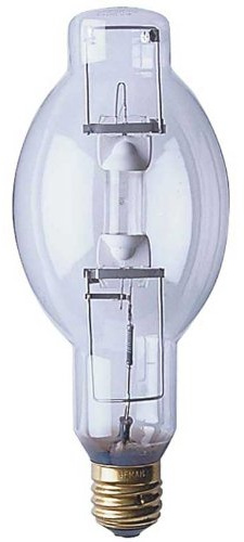 FarmTek Metal Halide Lamp 1000W - Fits Mogul Base - Pulse Start Clear HID Bulb for Warehouse and Industrial Lighting - Universal Burn Position