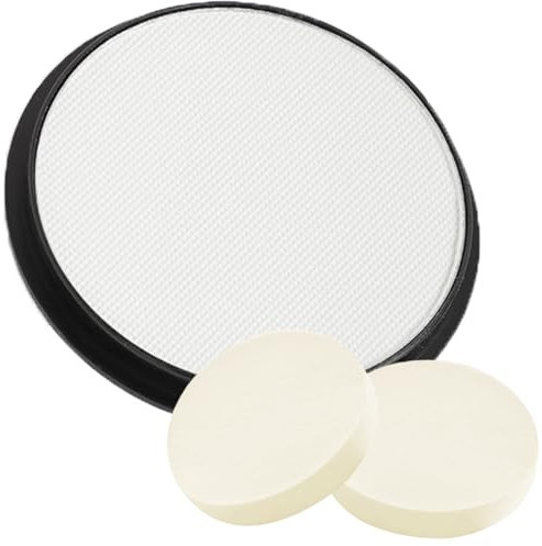 Blanc Peinture Visage,Peinture Pour Visage et le Corps,Maquillage beauté Palette pour Adultes, Théâtre, Carnaval, Scène, Clown, Cosplay(30g, Blanc)