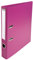 Exacompta 53547E Premium PP-Ordner Prem´Touch. 5 cm schmal DIN A4 Kunststoffbezug außen Papierbezug innen Rückenschild austauschbar Ringordner Aktenordner Briefordner Plastikordner fuchsia