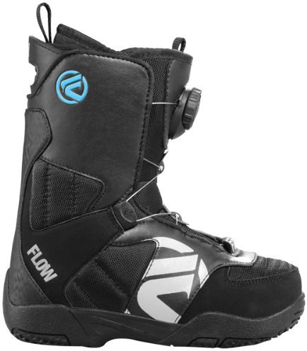 Kinder Snowboard Boots Flow Rival - Jr. Boa 10/11 youth black 7.0
