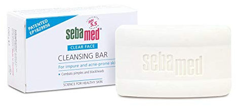 Sebamed Klar Gesicht Cl;eansing Bar 100 G Packung von 3)