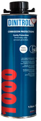 Dinitrol 1000 clair cavité Cire 1 litre Peut