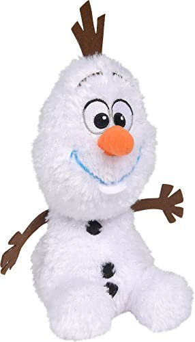 Simba 6315877641 - Disney Frozen II, Olaf Schneemann, 25cm Plüschfigur, Kuscheltier, Eiskönigin, Anna, Elsa, ab den ersten Lebensmonaten