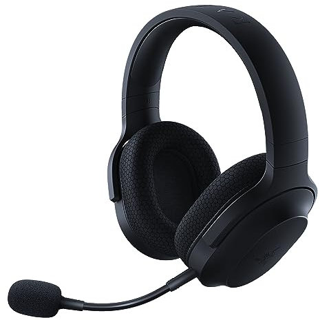 Razer Barracuda X Wireless Gaming & Mobile Headset (PC, Playstation, Switch, Android, iOS): 2022 Model - 2.4GHz Wireless + Bluetooth - Lightweight 250g - 40mm Drivers - 50 Hour Battery - Black