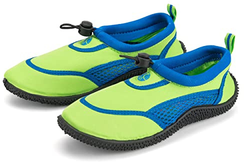 Undercover Kids Toggle Aqua Shoes FWR1124 Green/Blue Size 1
