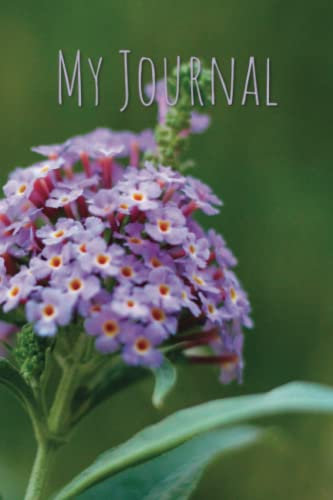 Summer Lilac Journal | Notebook for Women, Girls, Teens | Purple Flower Wide Ruled Paperback Diary for Inner Thoughts, Gratitude, Manifestation, Prayer, Recipes, Writing etc.
