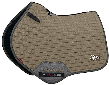 LeMieux Earth Close Contact Full Size Saddlepad - Moss