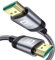 MAXGROUP Câble HDMI 7.5M, Câble 2.1 HDMI [8K@60Hz，4K@120Hz，48 Gbps] Ultra High Speed HDMI Cable Tressé Supporte 3D/ Retour Audio Compatible avec Roku,Projecteur,Blu-Ray,PS5,Xbox/Fire TV