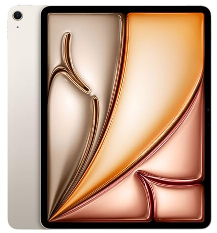 Apple 2024 iPad Air (13-pollici, Wi-Fi + Cellular, 256GB) - Galassia (Ricondizionato)