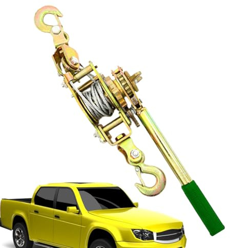 Tenditore a filo per recinzioni, tenditore a fune manuale | Tenditore a cricchetto con ingranaggi rinforzati: ideale per recinzioni agricole, automobilistiche e macchine, resistente da mantenere