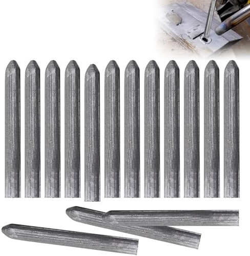 15pcs Aluminium Welding Rods Brazing Rods Low Temperature Universal Welding Rod,Easy Welding Rod Aluminum,Low Melt Solder,Universal Welding Wire,Easy Welding Electrode Aluminum Rod,Lighter Welding Rod