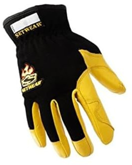 SetWear Pro Leather Gloves, Tan XX-Large