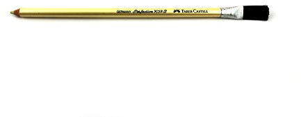 GOMA FABER LAPIZ 7058B C/ESCOBILLA