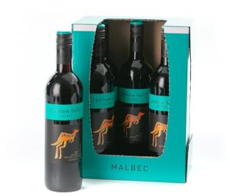 Yellow Tail Malbec Australian Red Wine (6 x 75cl Bottles)