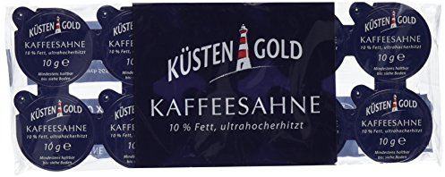 Küstengold Kaffeesahne 10 % Fett, 20er Pack (20 x 100 g)