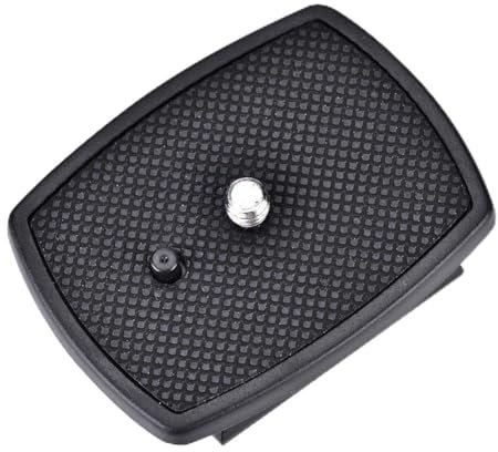 Wandisy Verrückter Schnellwechselplatte Clamp Stativkopf Adapter für DSLR SLR Digitalkamera