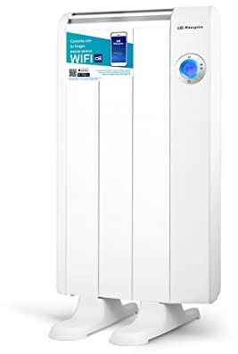 Orbegozo RRW 500 Emisor térmico WiFi Bajo Consumo, Sin Aceite, Programable, 3 Modos, Orbegozo App, 500 W