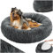 tectake® Hundebett für kleine, mittelgroße oder Grosse Hunde oder Katzenbett, Boden Hundekissen waschbar, Hundekorb flauschig, Plüsch Kissen Hundekörbchen, Hundeliege Outdoor, Hundezubehör (Ø 70cm)