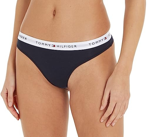 Tommy Hilfiger Perizoma Donna Tanga, Blu (Desert Sky), M