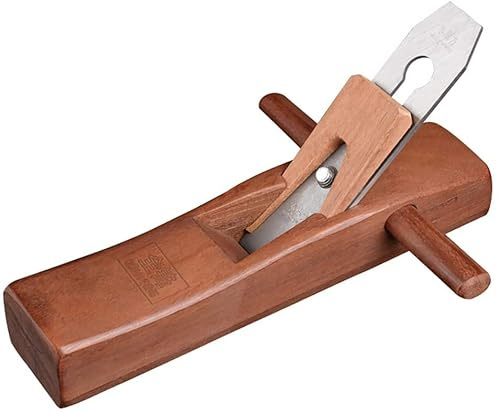 Jieotwice Wood Planer Mahogany Wood Planing Knife Hand Plane Carpenter Woodworking Tool