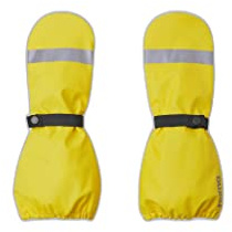 Reima - Regenfäustlinge für Kinder - Recyceltes Polyester - Kura - Gelb