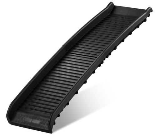 HOBBYZOO Escalier pour Chien, Rampe Voiture Pliable & Antidérapant - Rampe de Coffre pour Chien & Chat - Capacité de Charge 50kg (160x40 cm)