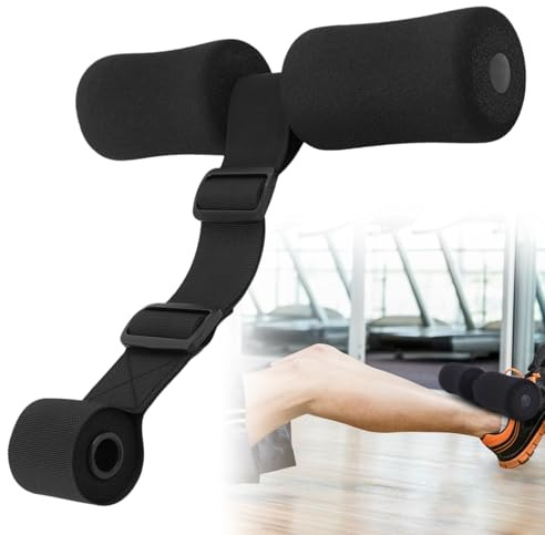 Nordic Curl | Under Door Sit Up Bar | Sit Up Exercise Equipment | Adjustable Nordic Hamstring Curl Strap | Squats Leg Abdominal Core Training Home Gym Workout | Home Knee Curler Abdominal Training