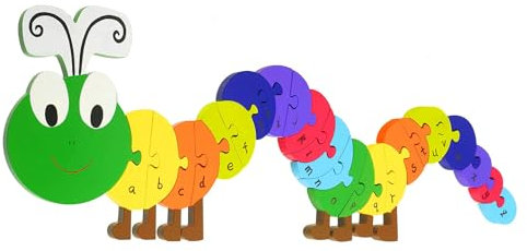 Orange Tree Toys Alphabet Puzzle Caterpillar
