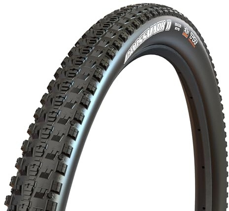 Maxxis Crossmark II Bicycle Tyre with Folding Bead 27.5x2.25 Dual Compound/EXO/Tubeless Ready, Black