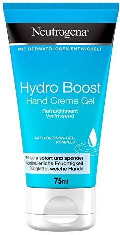 Neutrogena Hydro Boost Hand Cream Gel with Hyaluronic for Any Skin Immediately Absorbing 75 ml