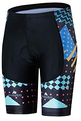 LIANYG Cuissards De Cyclisme 5D matelassée Cuissards antichocs VTT Vélo Shorts Route MTB Shorts Femmes Shorts de Cyclisme 13 (Color : 01 Cycling Shorts, Size : 5XL)