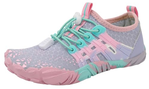 Barefoot Bambino Scarpe Barefoot Bambino Scarpe Estive Bimbo di Tela 31 da Trekking 26 33 Powerlifting per Scoglio Bambina Sportive Arrampicata 27 Montagna Primavera Sandali 25 Shoes 24 Gravel Acqua
