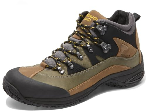 Dunham Men's Cloud Mid Cut Waterproof Boot,Grey,14 B (N)