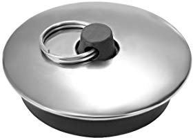 sourcing map Bouchon Vidange Évier Caoutchouc Anneau Baignoire Salle Bain Convient pour Diamètre de 40 mm