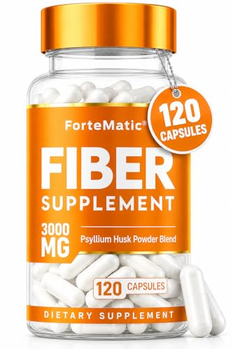 FLAWLESS FOR MEN Fibre Supplement 120 Capsules Psyllium Husk with Aloe Vera,Chia Seed & Flaxseed Powder Fiber, Gut Health, Cleanliness Constipation, IBS & Bloating Relief Soluble Fibre Pure Vegan.