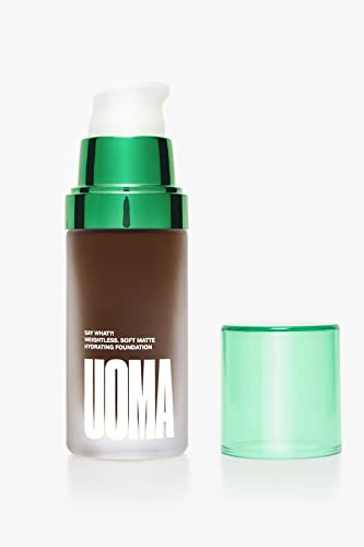 UOMA BEAUTY SAY WHAT?! FOUNDATION, 30ml, BLACK PEARL T2W