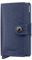 Secrid MC Crisple Mini portefeuille Bleu marine Taille S, bleu, S, porte-cartes de crédit mince