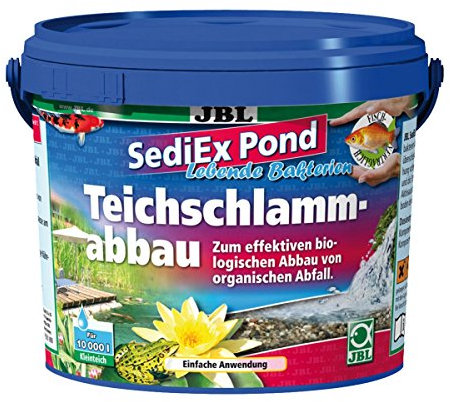 JBL SediEx Pond 27332 Bakterien und Aktivsauerstoff zum Abbau von Teichschlamm, 2,5 kg