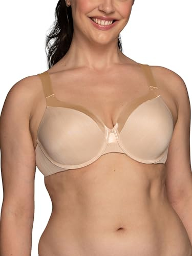 Vanity Fair Women's Illumination Full Figure Zoned-In Support Bra 76338, Rose Beige, 38D
