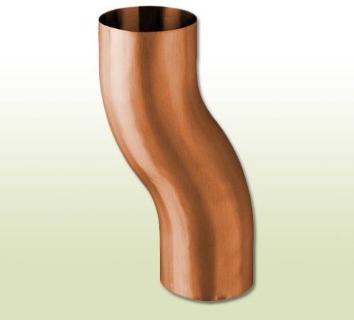 Kupfer Sockelknie Etagenbogen DN 100