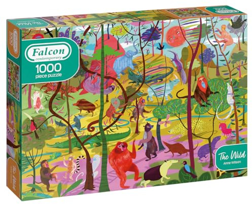 Jumbo, Falcon Contemporary - The Wild, Jigsaw Puzzles for Adults, 1,000 piece