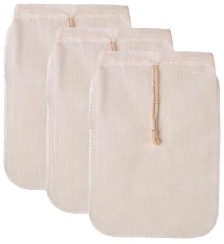 Passiertuch für Vegane,Nut Milk Filtertuch,20 x 30 cm Nussmilchbeutel aus Natürliche Hanf,Waschbar Feinmaschiges Nussbeutel Filtertuch,Obstsaft Feinmaschiges Filtertuch,Nussmilchbeutel Bio Waschbar