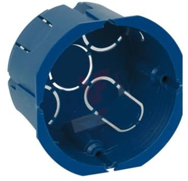 Caja de derivación redonda empotrable Ø65 m pared cable eléctrico unión