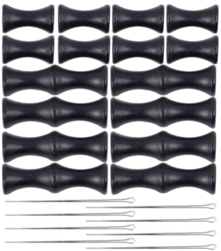 PithCogent 8 Set Bow String Finger Savers, Archery Recurve Bow Quick Shot Finger Guard, Soft String Fingers Roller Silicone for Hunting or Bowfishing