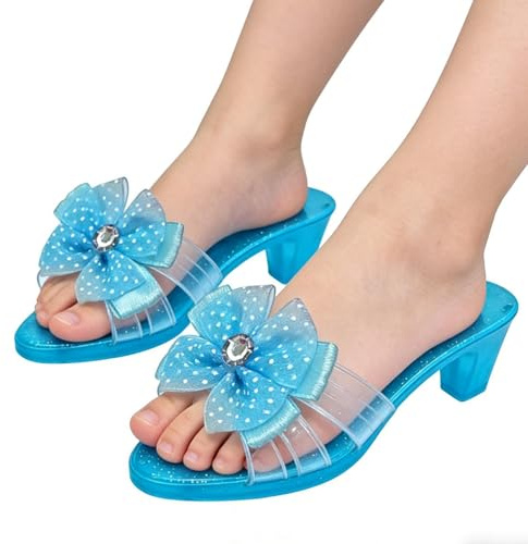 Tacones Altos Para Niñas Pequeñas Zapatos de con de | Zapatos De Tacón Alto Para Juego De Simulación Para Juego De Simulación Disfraz De Colección Navideña