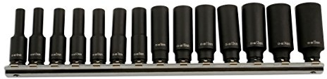 Laser 5962 Deep Impact Socket Set 1/4D 14pc