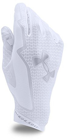 Guanti da football Under Armour Highlight - White 100 (Medium)
