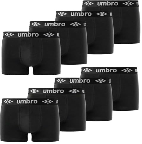 Umbro Umbro Boxer Umbw/1bcx8 Boxer Corti Uomo (Pacco da 8)