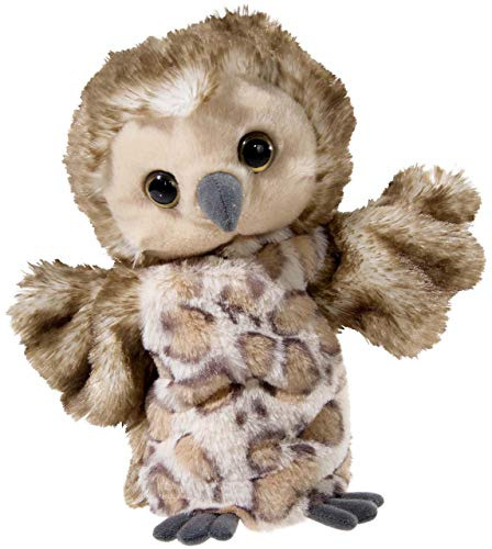 Heunec 394278 - Muñeca de Mano, diseño de búho, Color marrón
